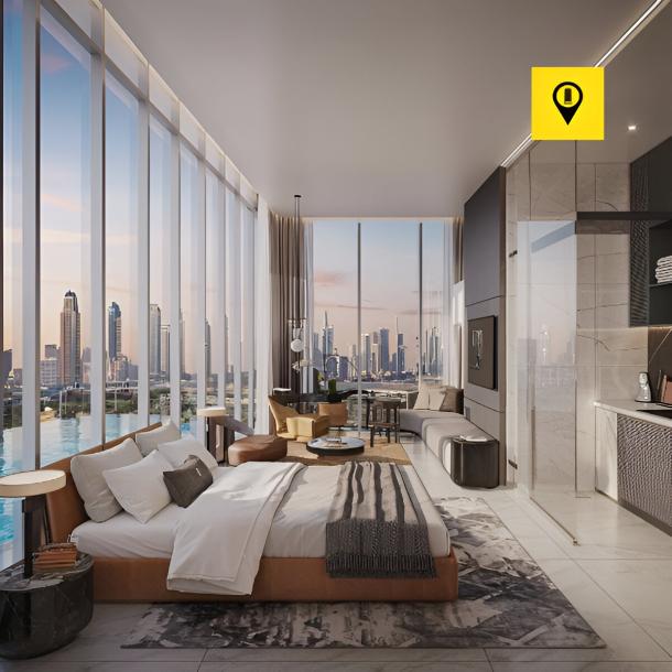 Buy a Luxury Studio Apartment in Dubai High-End Living with Scenic Views-1
