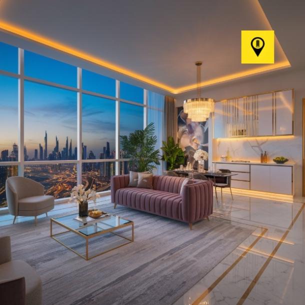 Elegant Studio Apartment in Dubai for Sale Professionals or Families-1